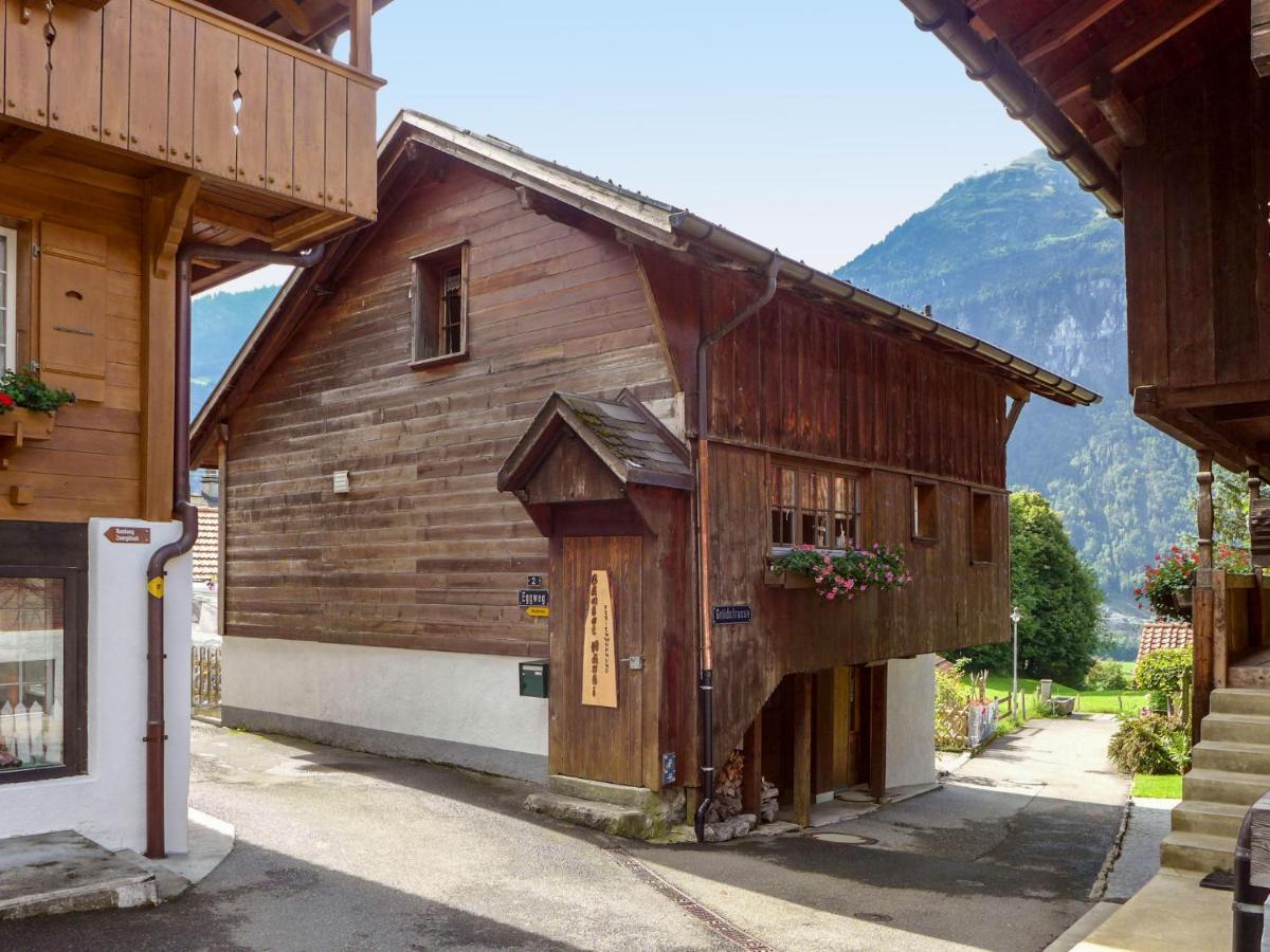 Chalet Huesli By Interhome Brienzwiler Exteriér fotografie